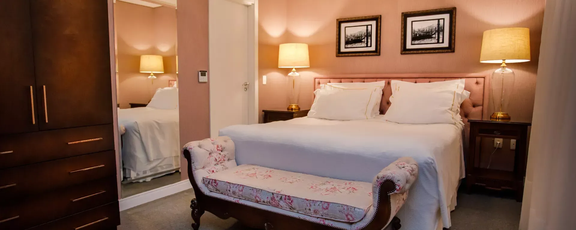 Escolha o quarto ideal