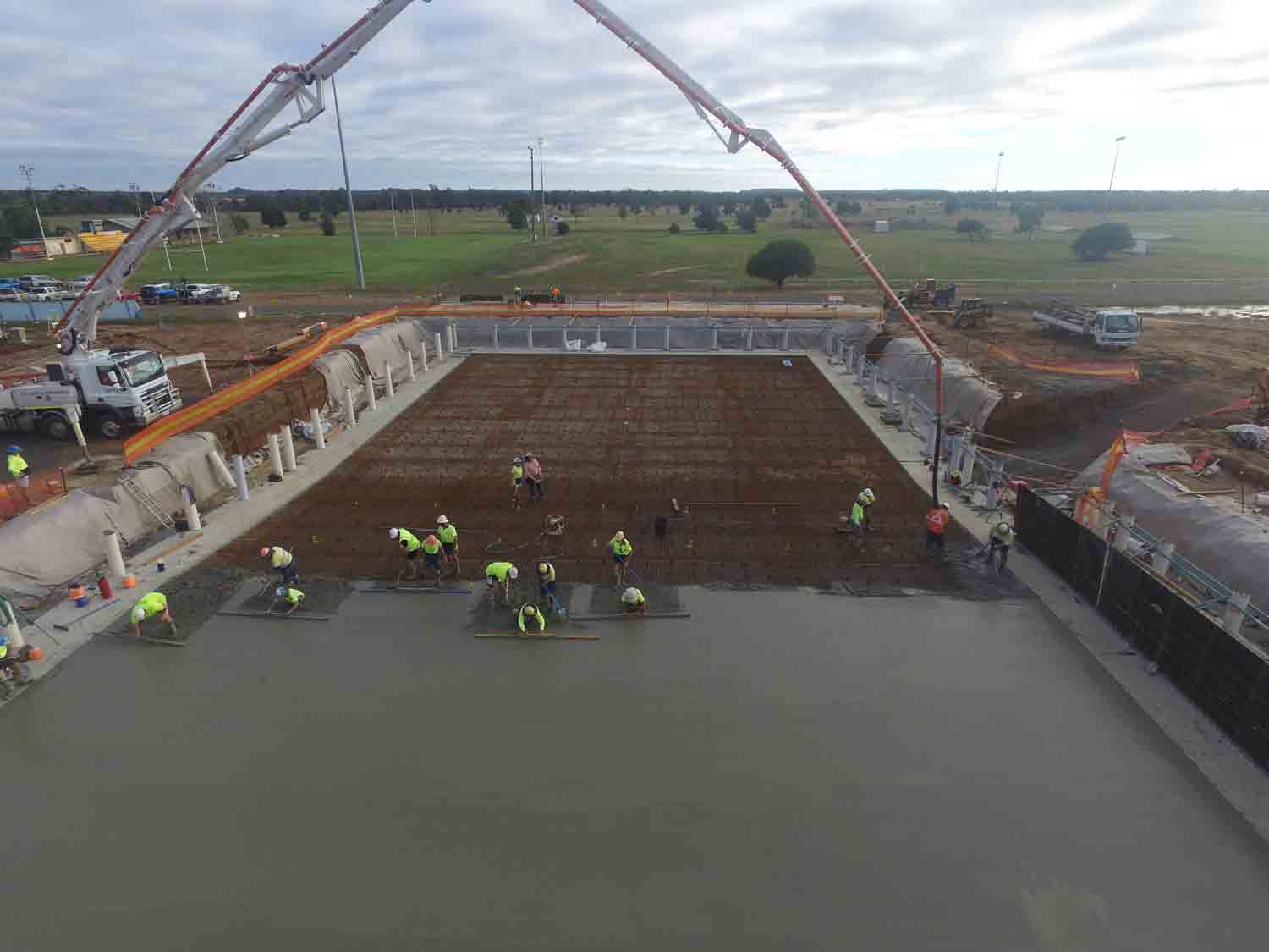 Construction Site — Wieland Concreting in Rockhampton, QLD