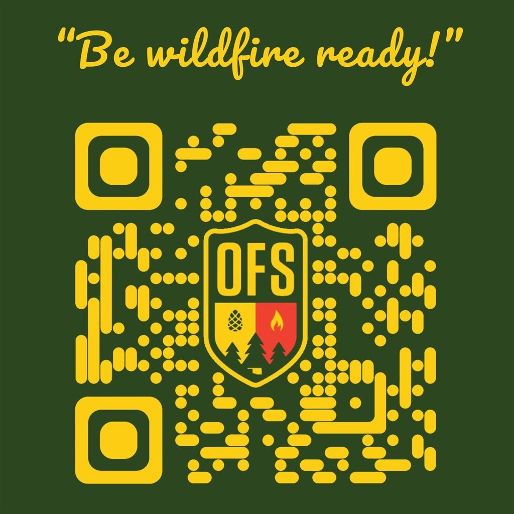 A qr code that says 