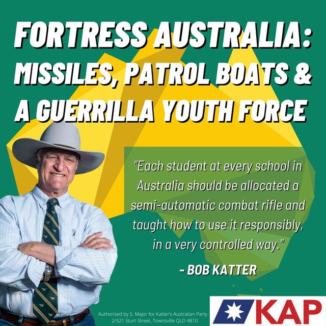 Fortress Missiles, patrol boats and a youth force