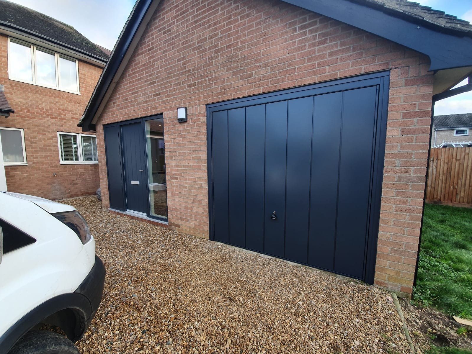 Steel garage doors in Cambridgeshire