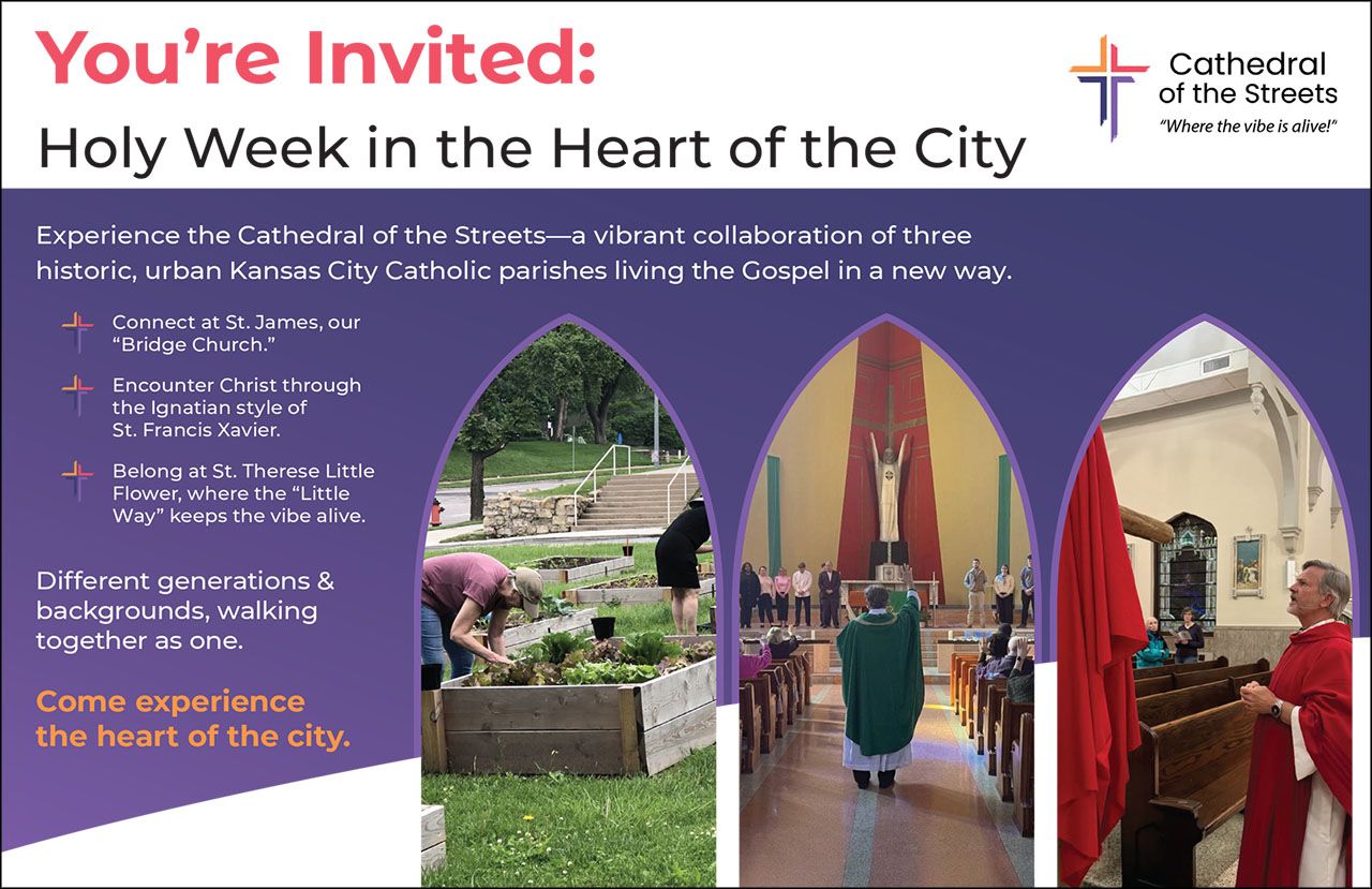 You're invited to Holy Week in the Heart of the City.