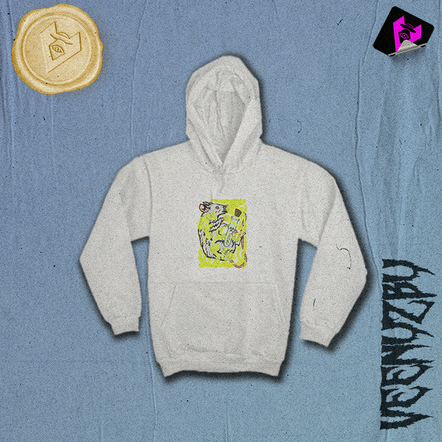 Moletom Rato Branco