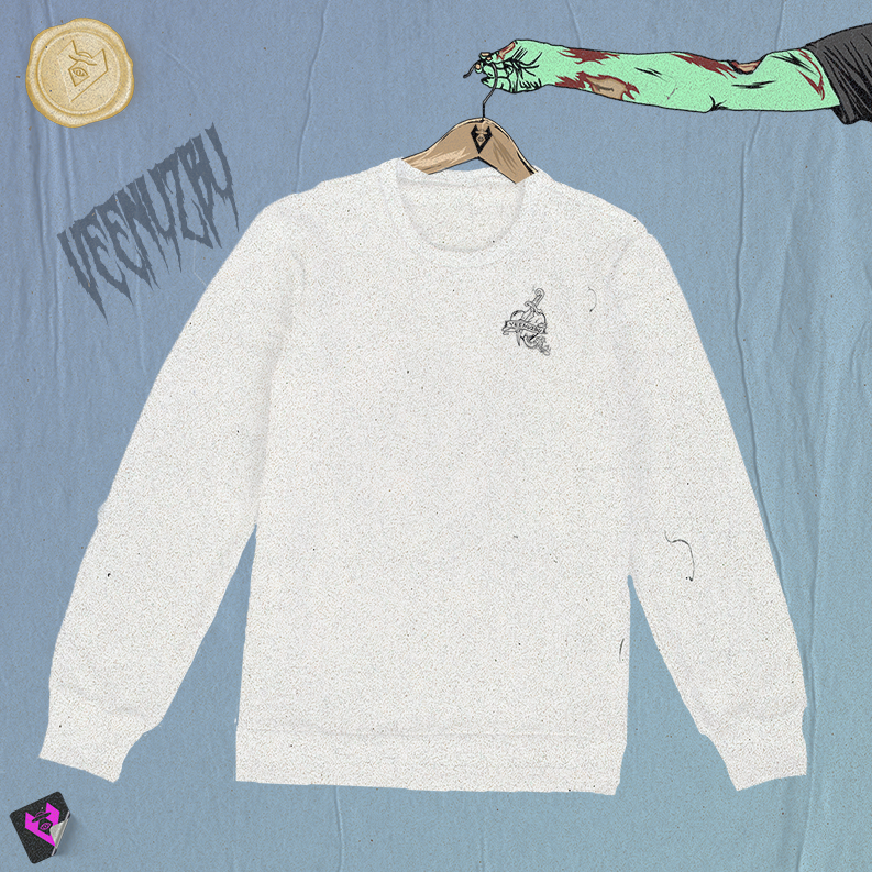 Blusão Zumbi Branco  Frente