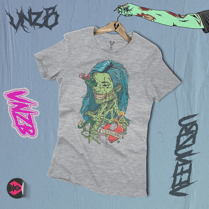 Baby Zumbi Cinza 