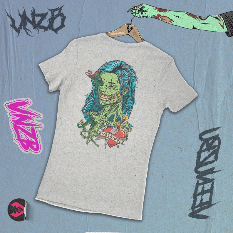 Baby Zumbi Branca Costas