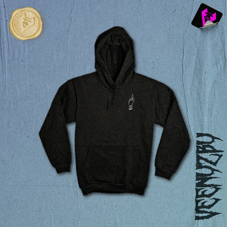 Moletom Shark preto frente