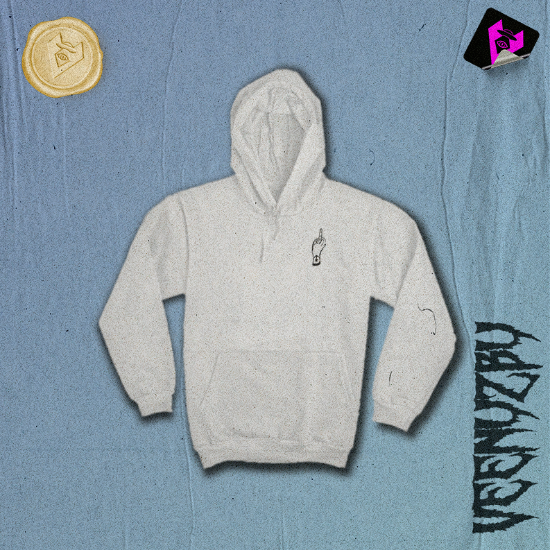 Moletom Shark Branco frente