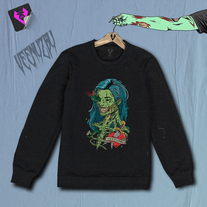 Blusão Zumbi Preto 