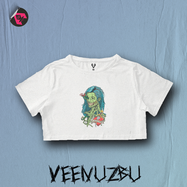 Cropped Zumbi  Branco
