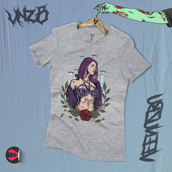 Camiseta Baby Lucy Cinza
