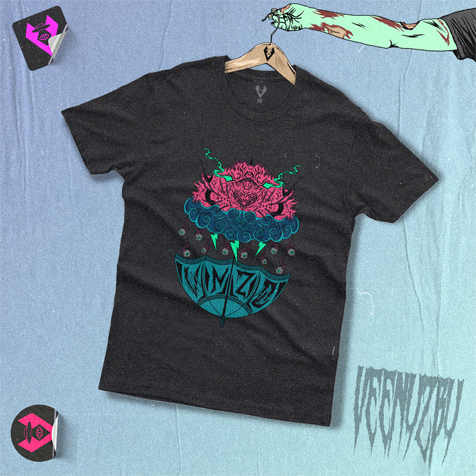 Camiseta Preta  shark frente