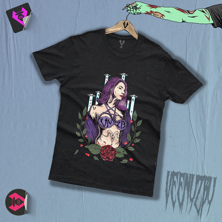 Camiseta Lucy Preta