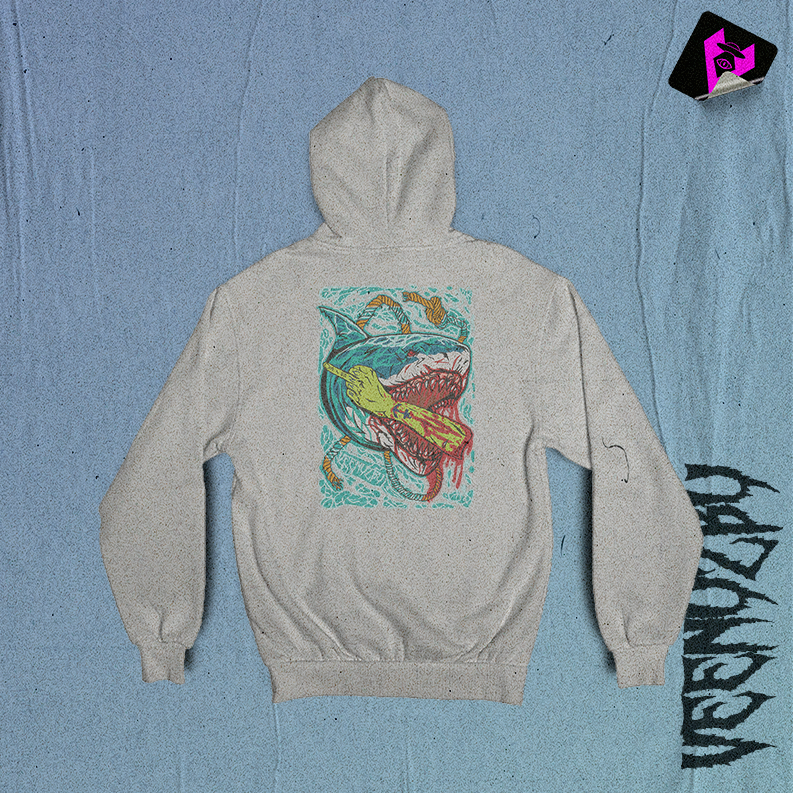 Moletom Shark Branco