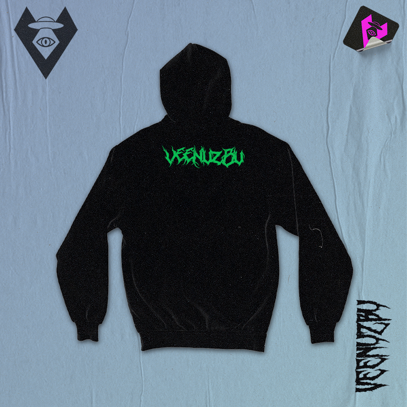 Moletom Shark preto costas
