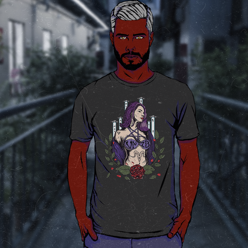 Camiseta preta Lucy 2