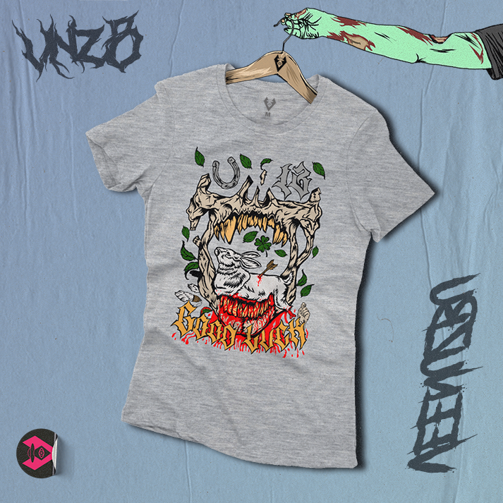 Camiseta Sorte CinzaFeminina