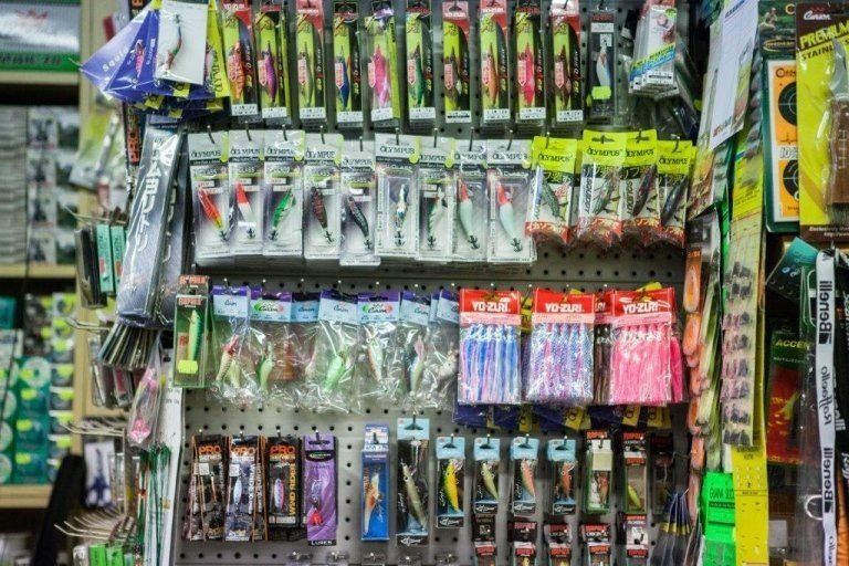 Vendita accessori per la pesca