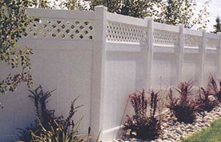 Custom Vinyl Fence Design — Riverside, CA — Elrod Fence Co