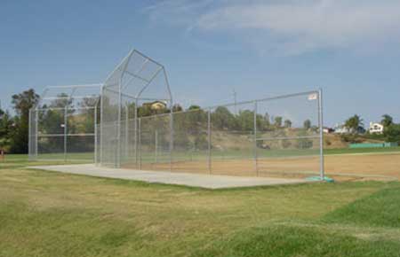 Sports Field Fence — Riverside, CA — Elrod Fence Co