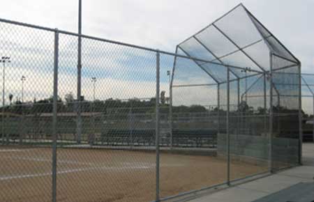 Steel Net Fence For Sports — Riverside, CA — Elrod Fence Co