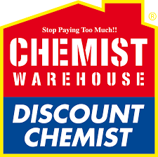 a chemist warehouse discount chemist sign that says stop paying too much
