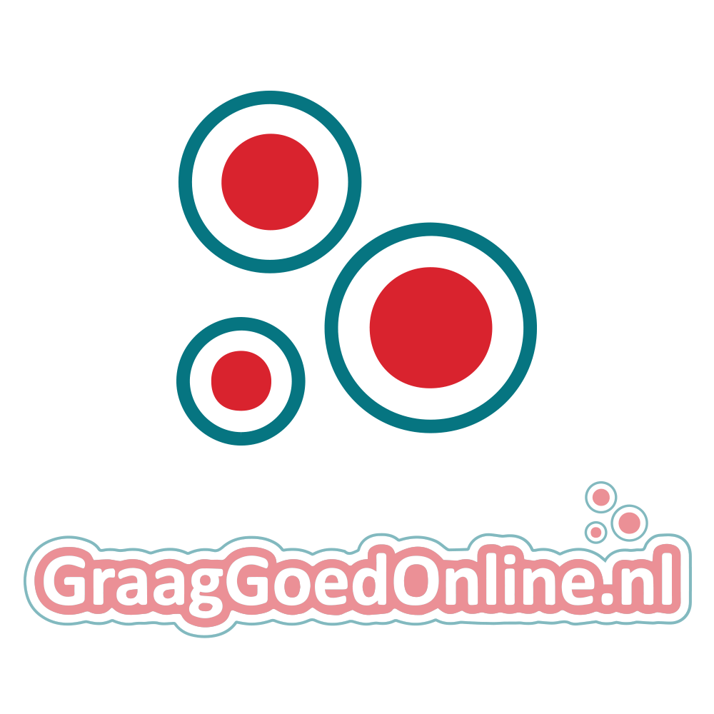 GraagGoedOnline.nl logo transparant met bollen