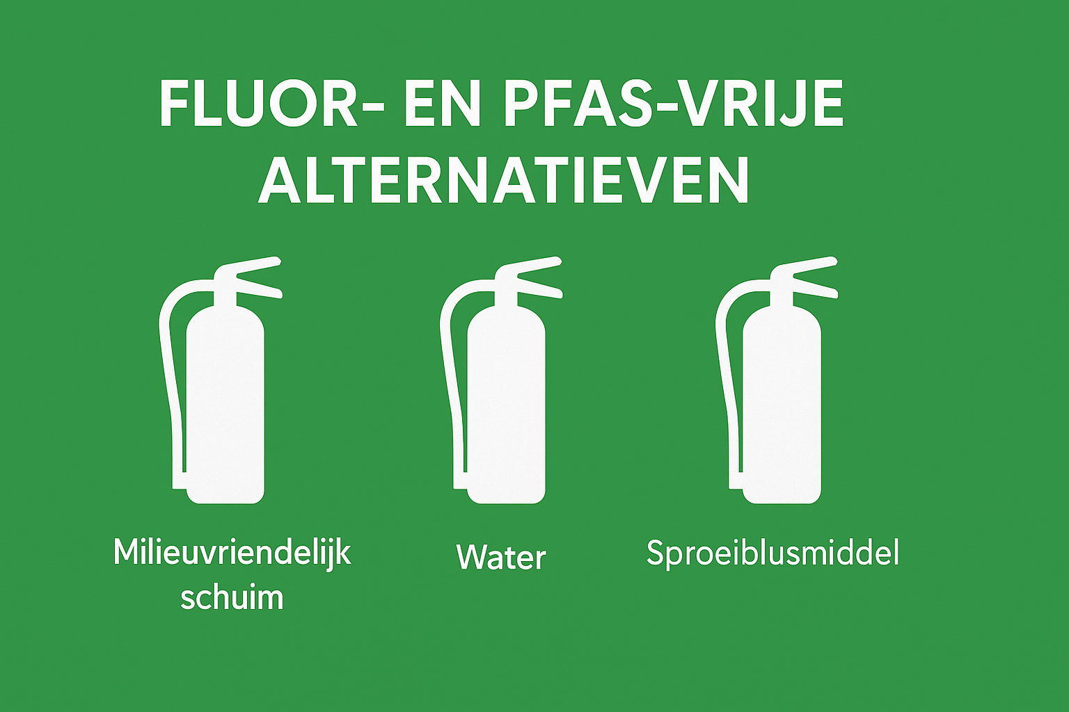 PFAS en brandveiligheid. Wat de nieuwe regelgeving voor uw bedrijf betekent met brandblussers