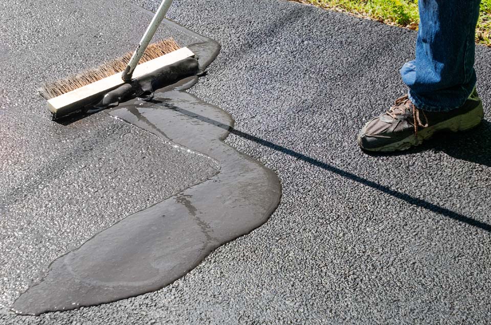asphalt road repair