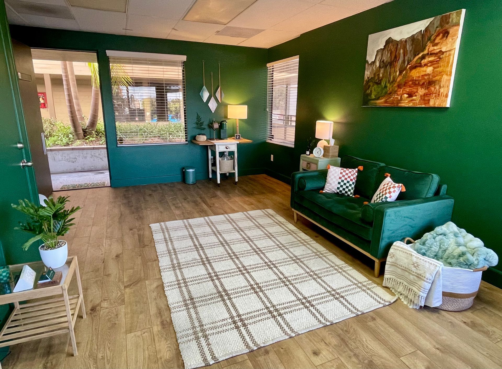 Inside of therapy office