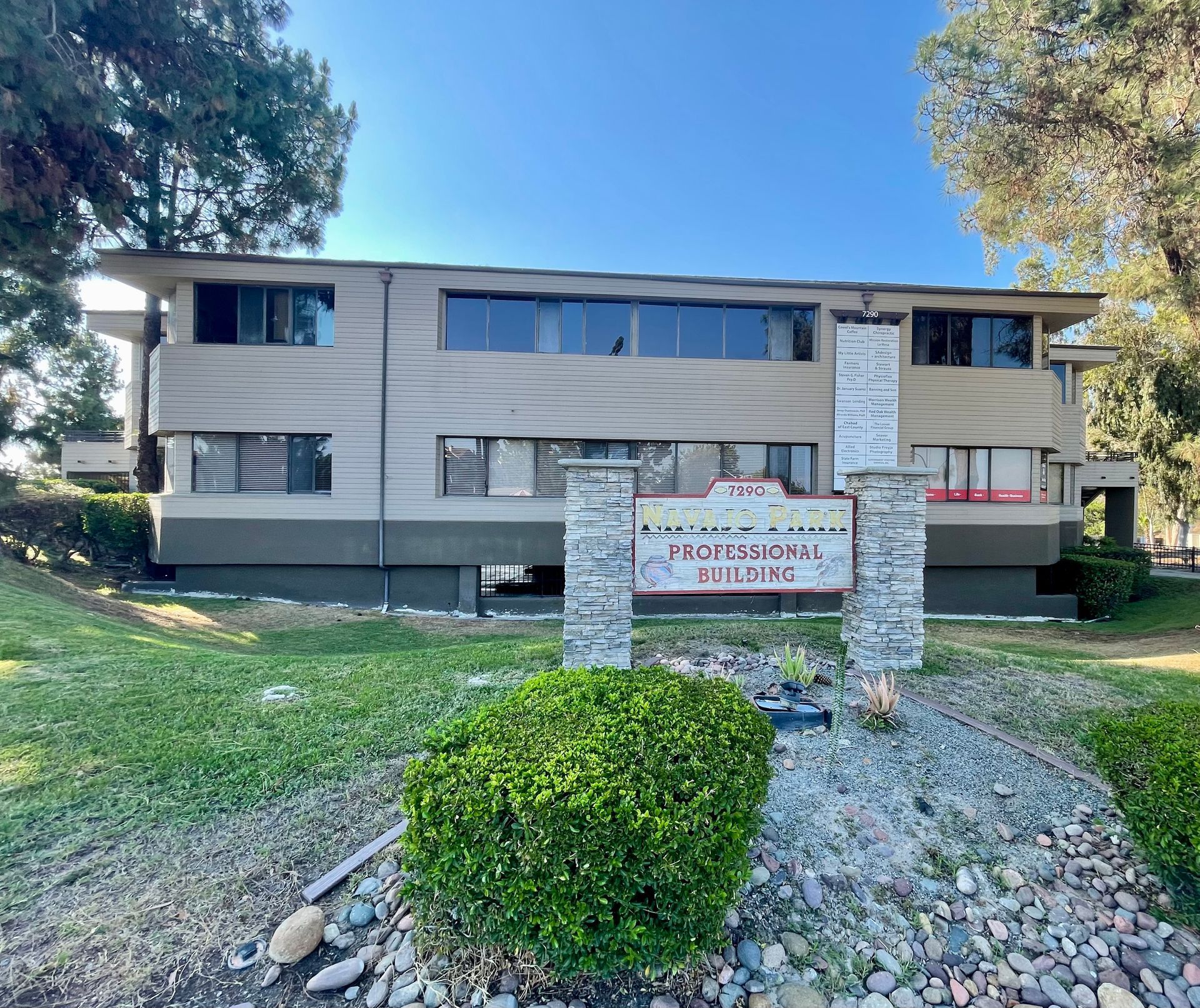 Office building where therapy is held