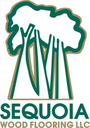 Sequoia Wood Flooring logo: Green tree graphic with text "SEQUOIA WOOD FLOORING LLC" below.