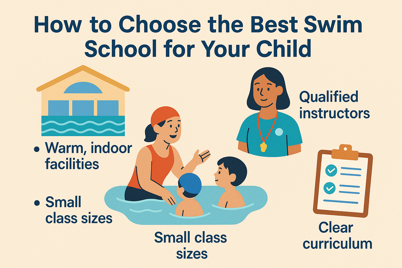 How to Choose the Best Swim School for Your Child
