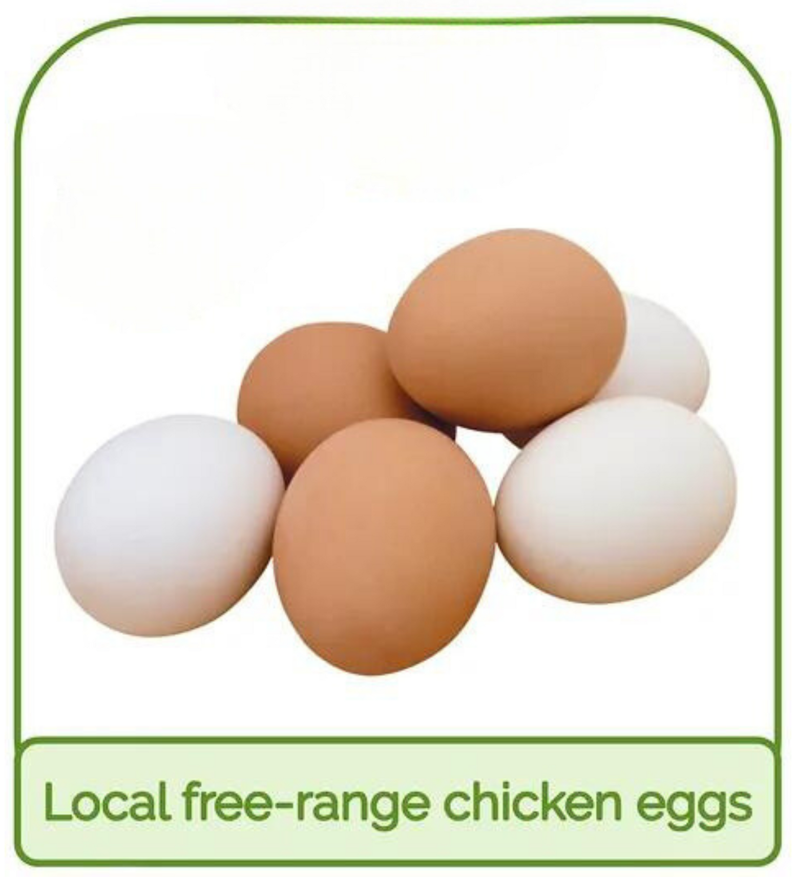 Local Free Range Chicken Eggs