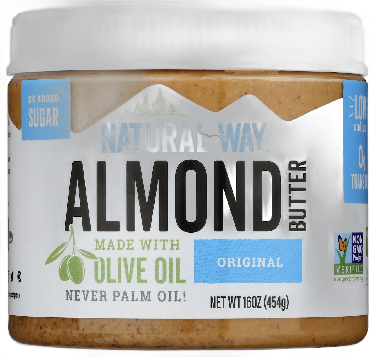 Almond Butter Made with Olive Oil