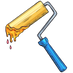 A blue ladder icon on a white background.