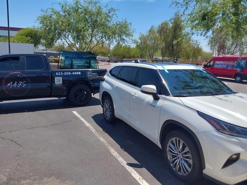 Car With New Windshield