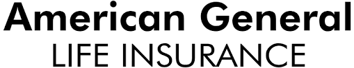 A black and white logo for american general life insurance