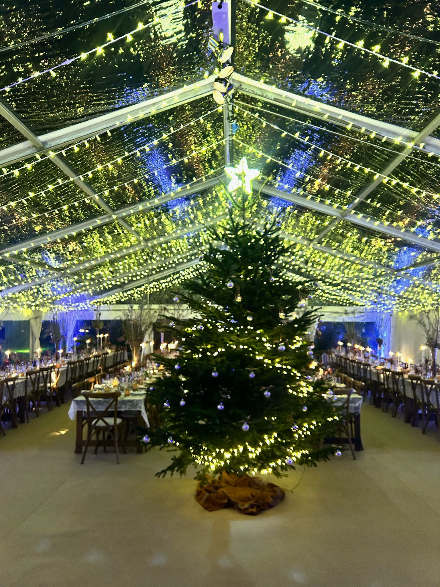 Winter Wedding Marquee Hire