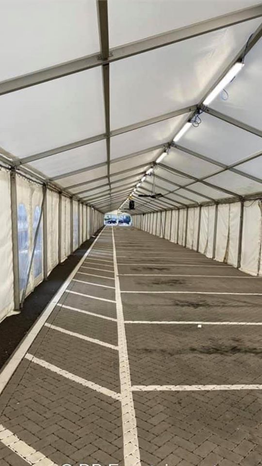 Emergency marquee hire