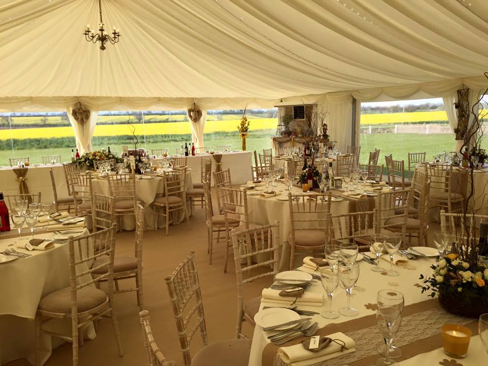wedding marquee Leicester