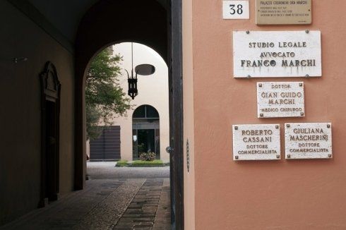 Ingresso dello studio legale