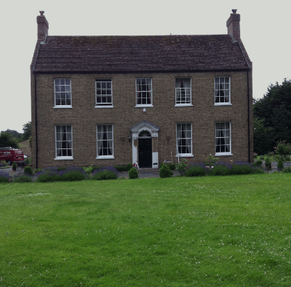 a huge castle like bungalow