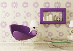 wallpaper design for a waiting lounge