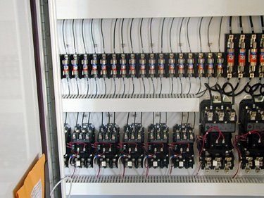 Industrial Burner Control Panel