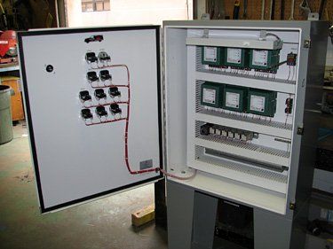 Industrial Furnace Control Panel