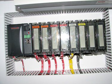 Industrial Furnace Control Panel