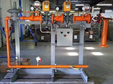 Maxon 4-inch Gas Valve Train