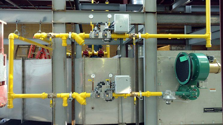 Indirect Fired Air Heat Thermal System