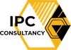 The logo for ipc consultancy is yellow and black and looks like a honeycomb.